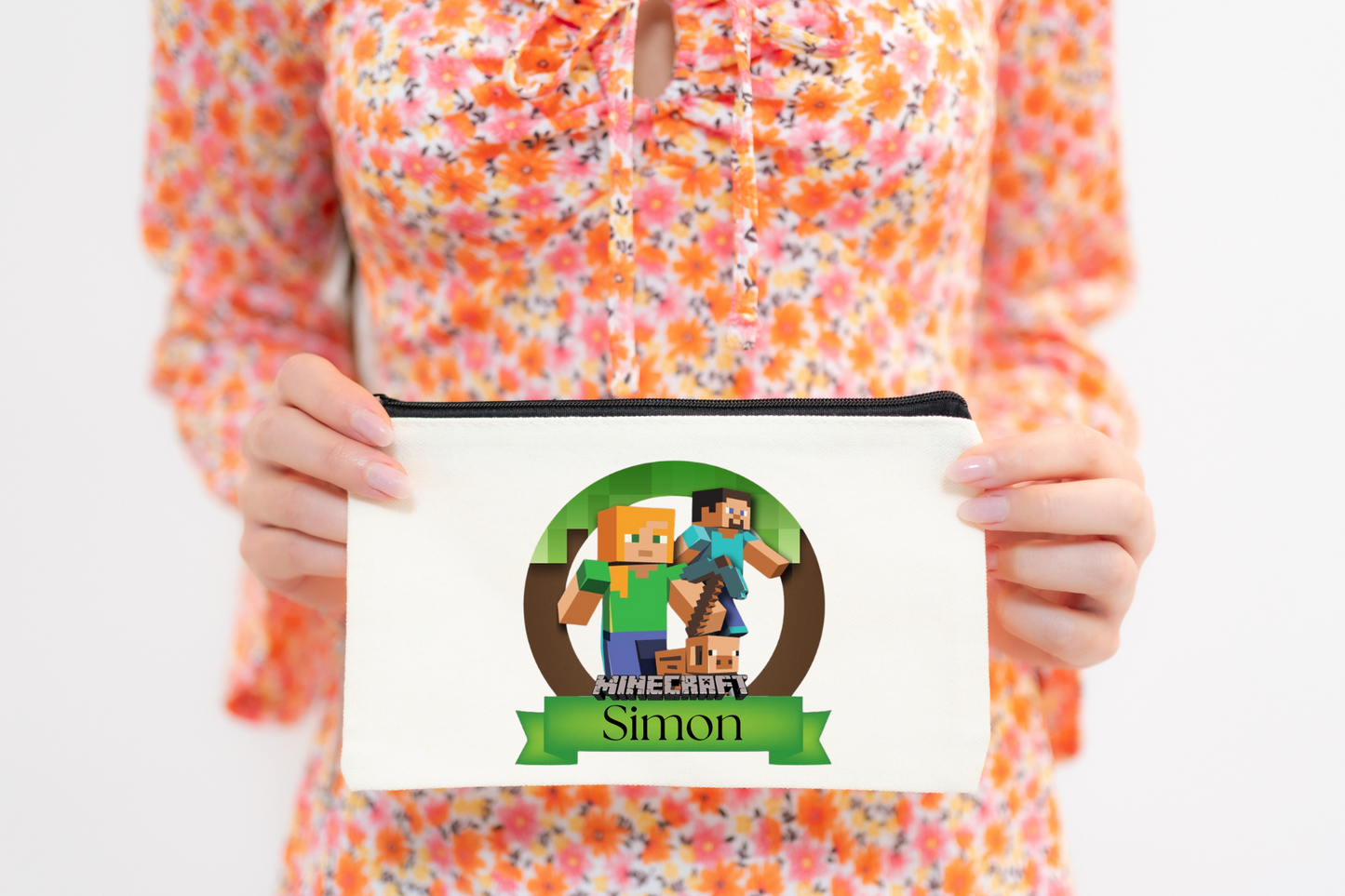 Personalised Minecraft Pencil Case