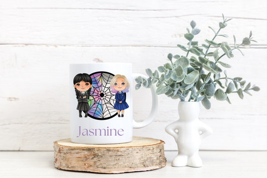 Personalised Wednesday Addams Mug