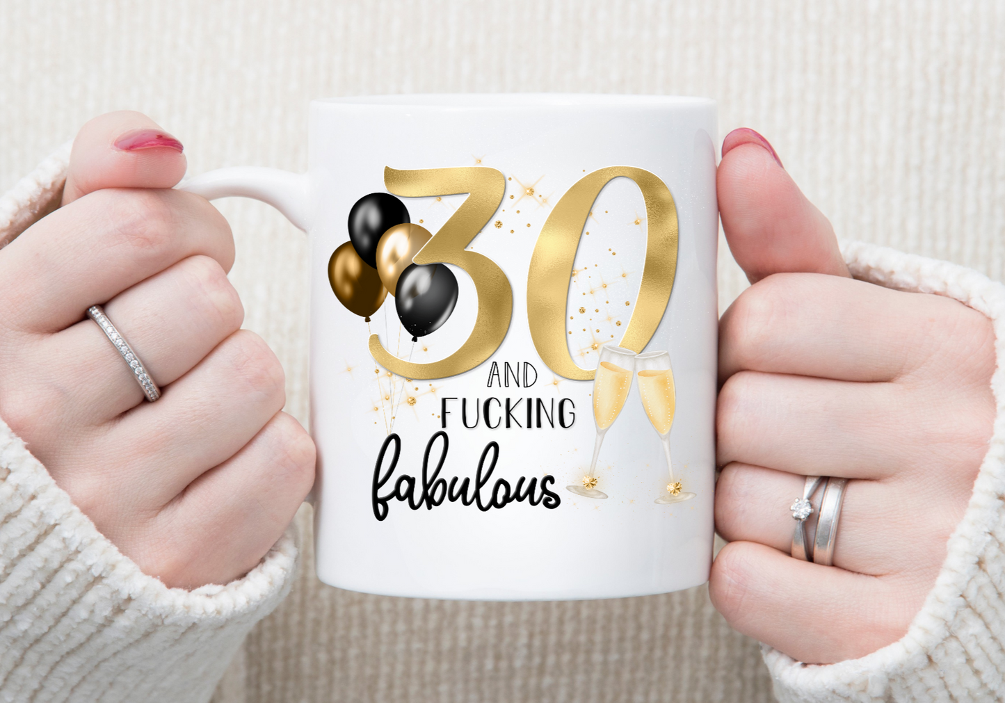 30 and Fabulous Mug