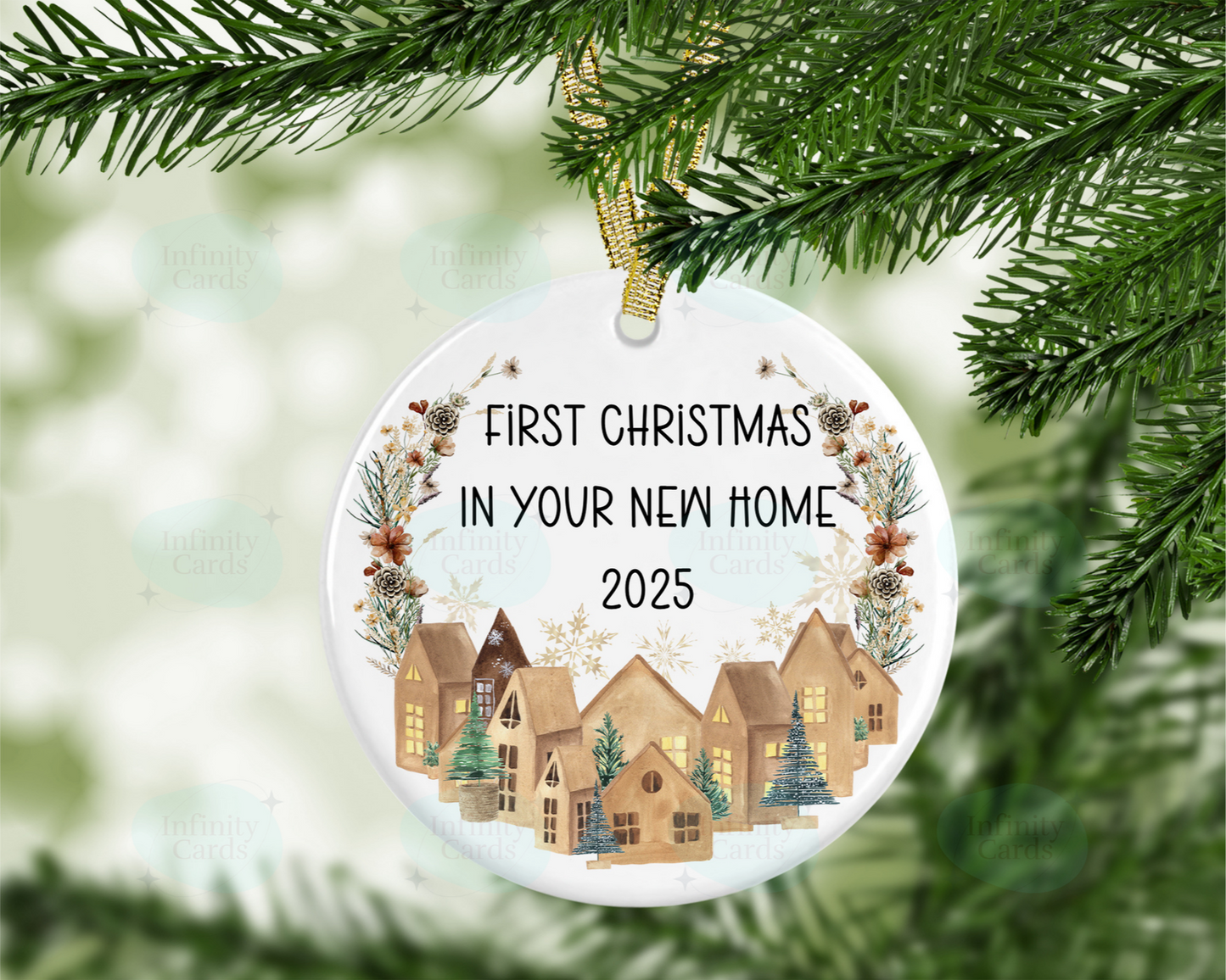 First Christmas in Our New Home 2025 Christmas Tree Decoration