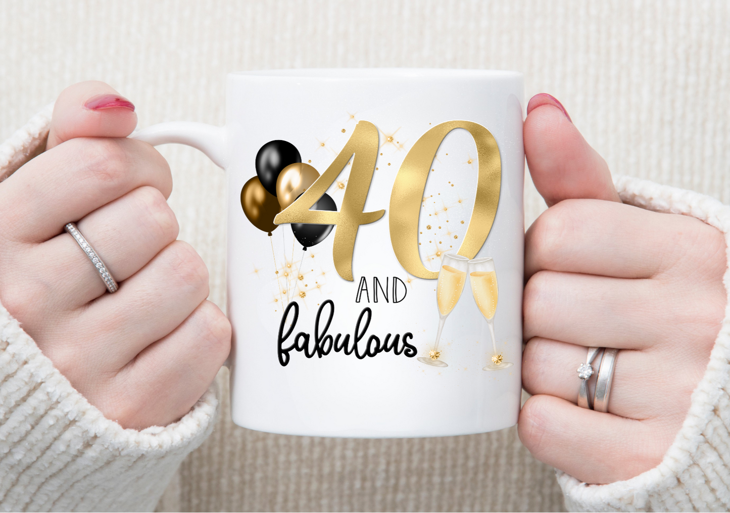 40 and Fabulous Mug