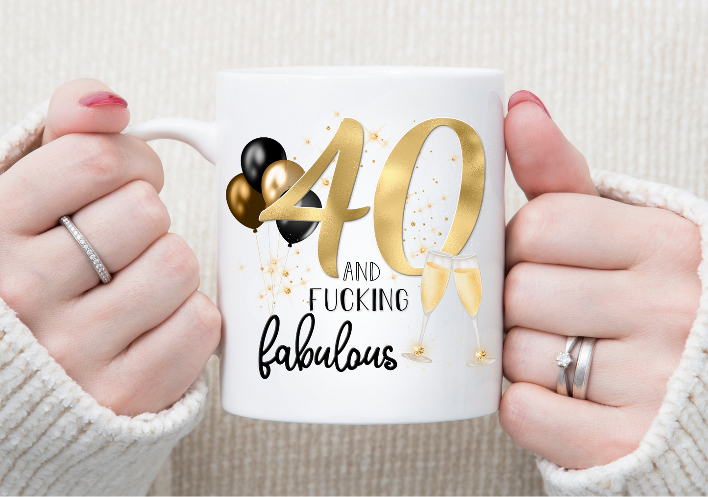 40 and Fabulous Mug