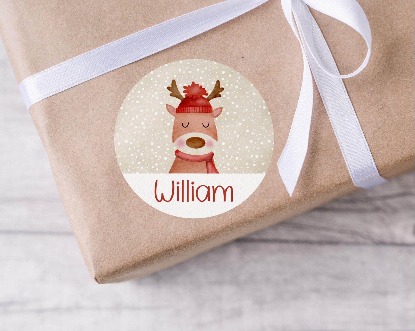 Personalised Christmas Present Labels