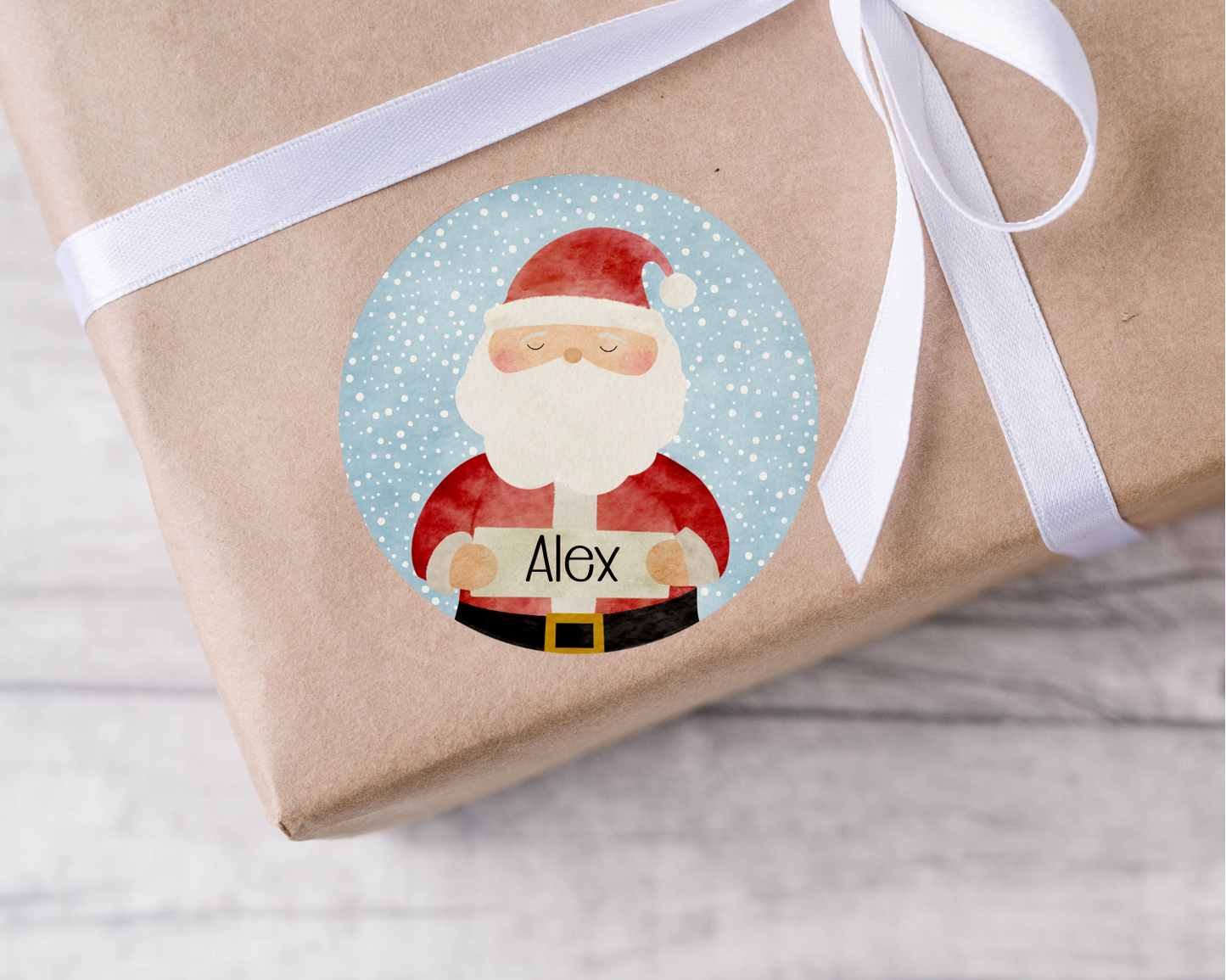 Personalised Christmas Present Labels