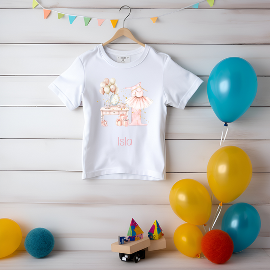 Personalised Ballet Dancer Birthday T shirt