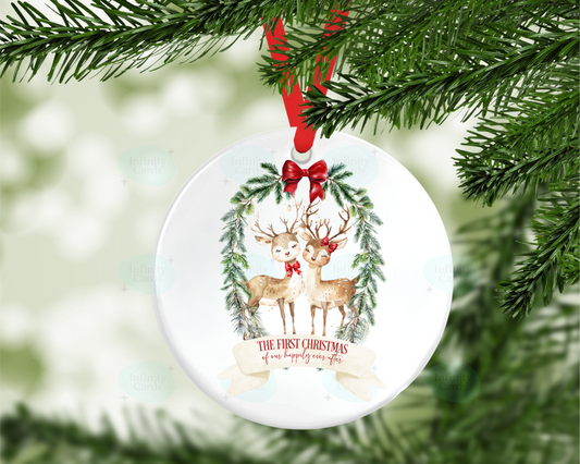 First Christmas As Christmas Tree Decoration  As Mr and Mrs | Mr and Mr | Mrs and Mrs