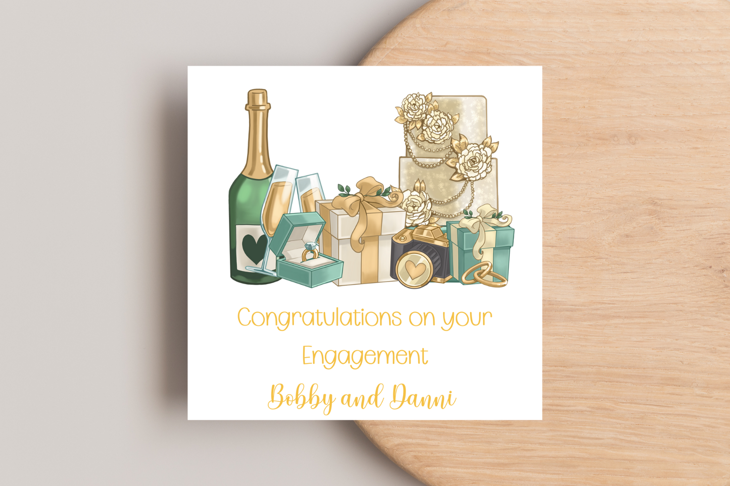 Congratulations on your Engagement Card