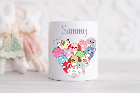 Personalised Squishmallow Money Box