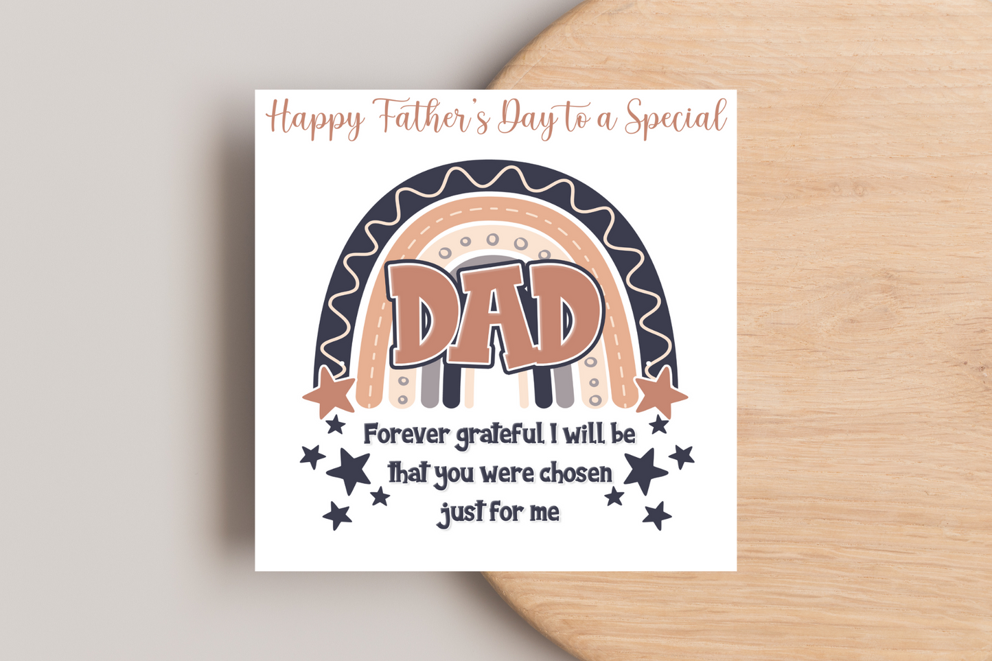Forever Grateful Father's Day Card