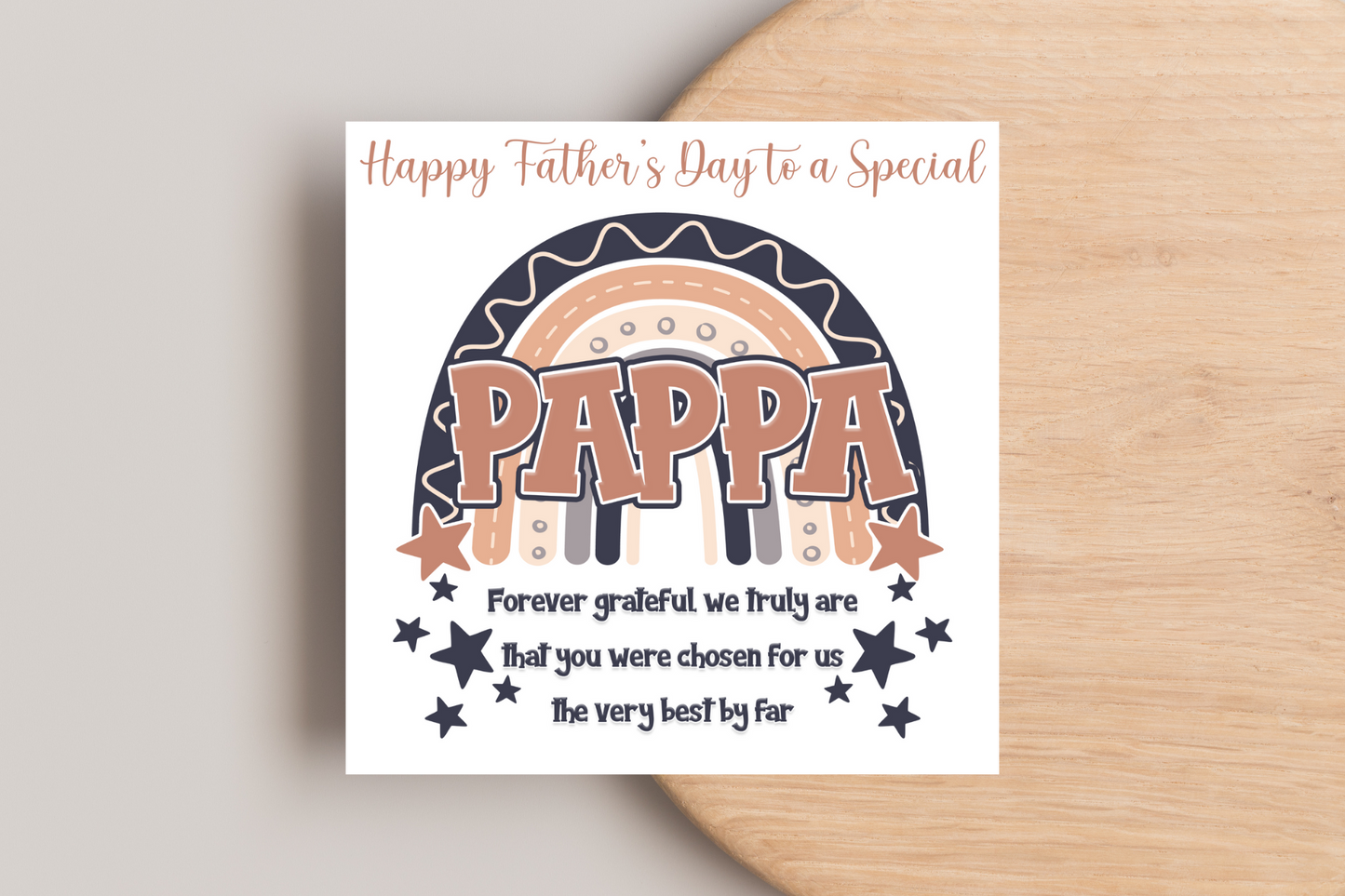 Forever Grateful Father's Day Card