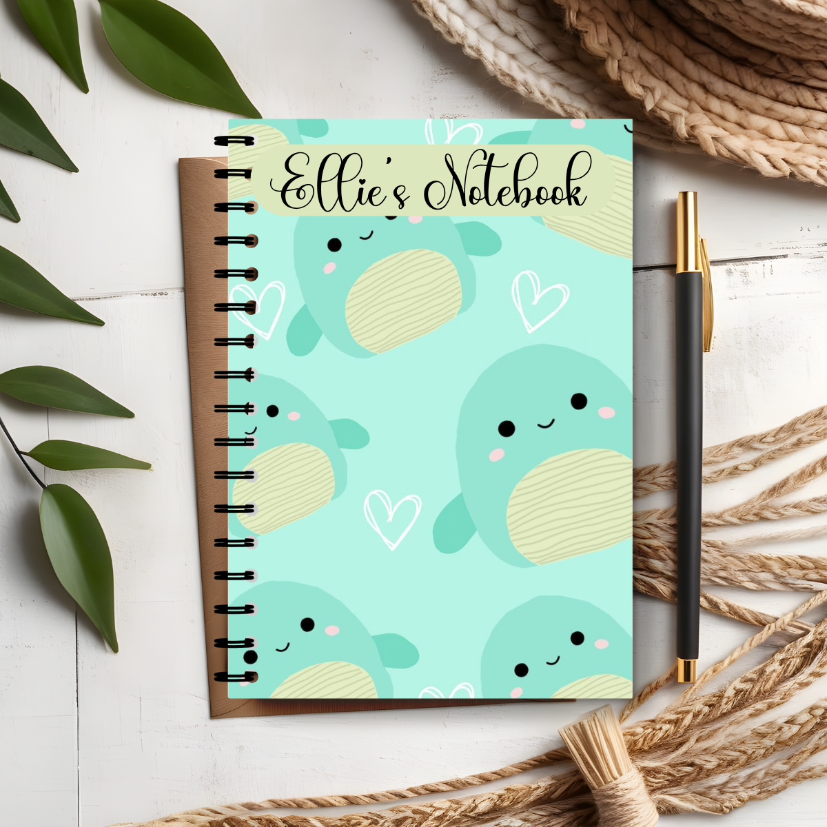 Personalised Squishmallow Notebook