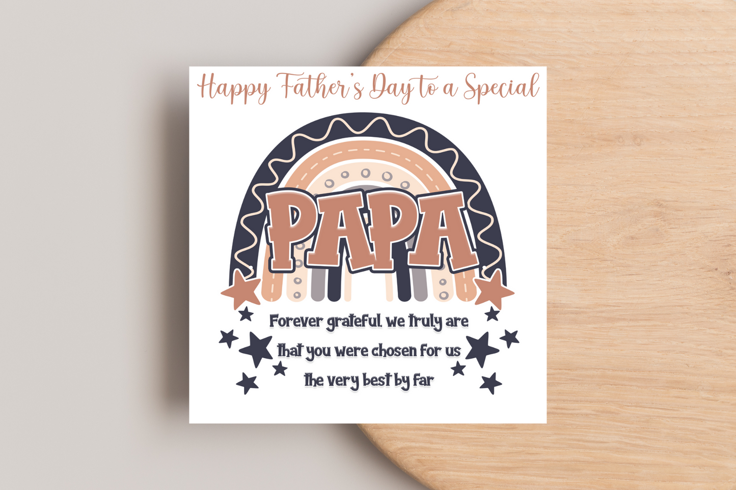 Forever Grateful Father's Day Card