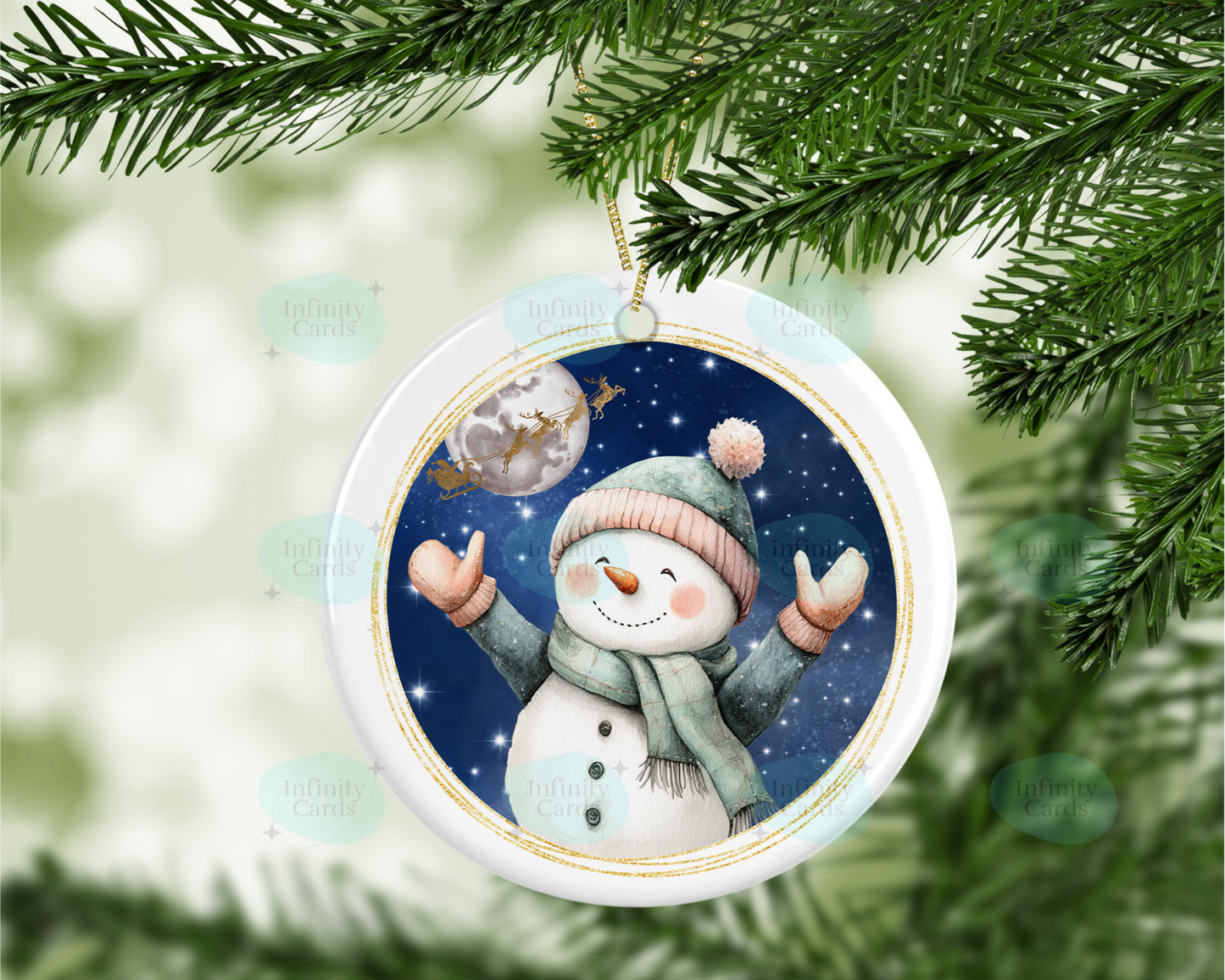 Snowman Christmas Tree Decoration