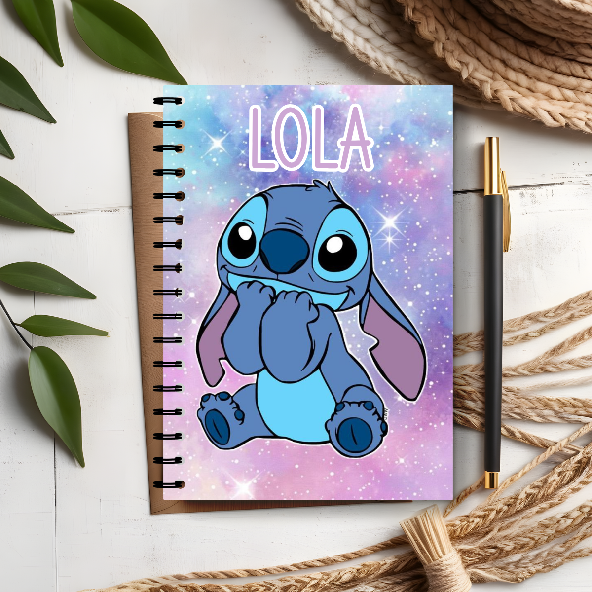 Personalised Stitch Notebook