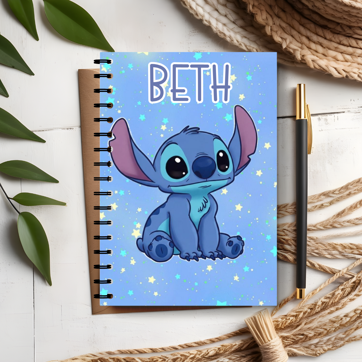 Personalised Stitch Notebook