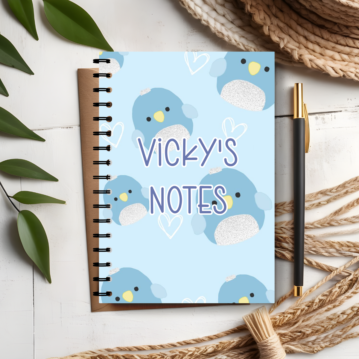 Personalised Squishmallow Notebook