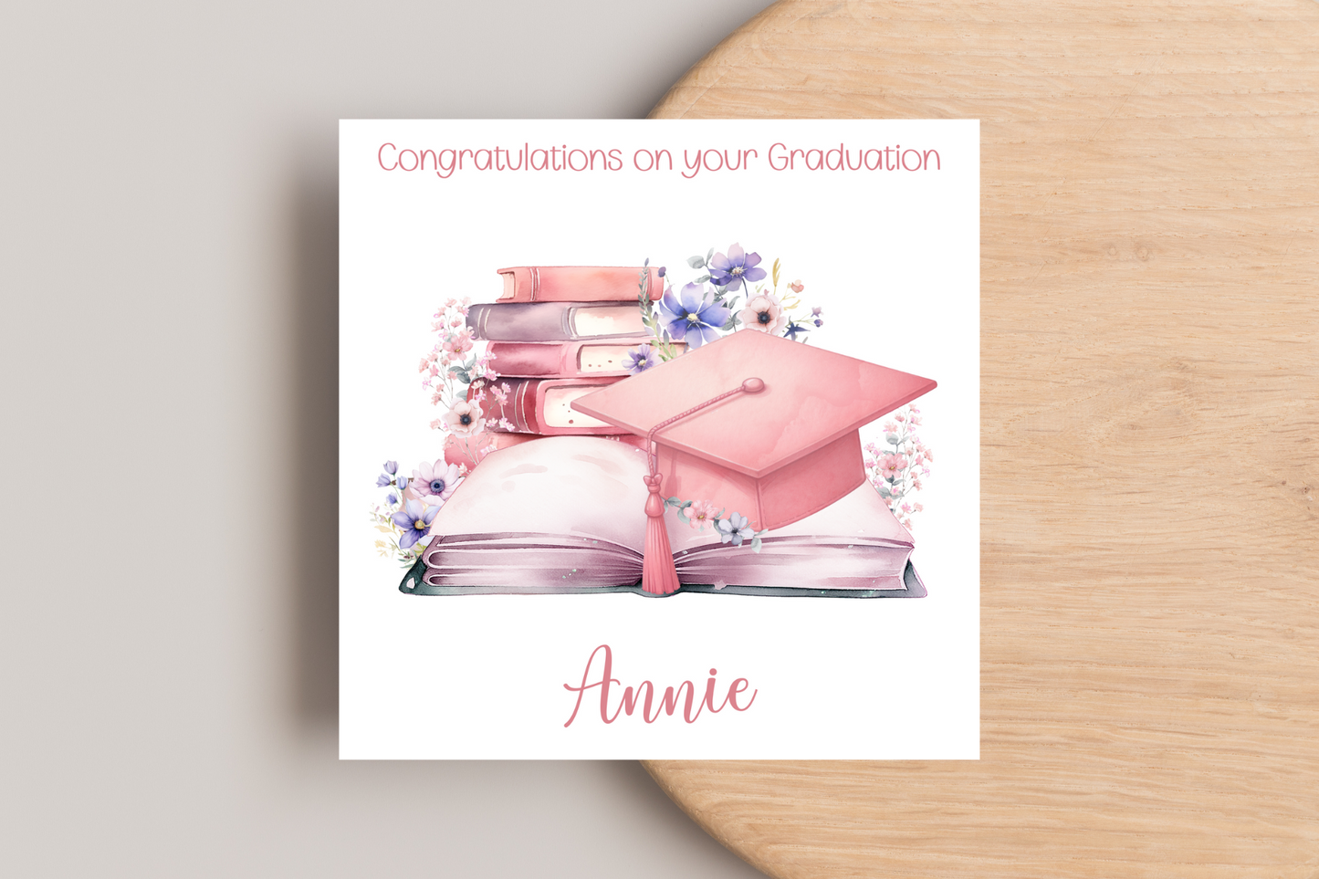 Personalised Proud of you Graduation Card