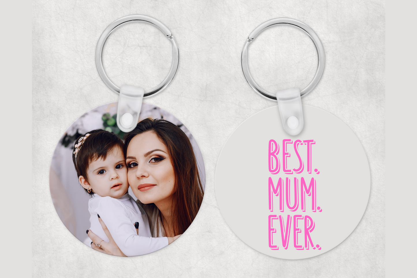 Mother's Day Photo Keyring