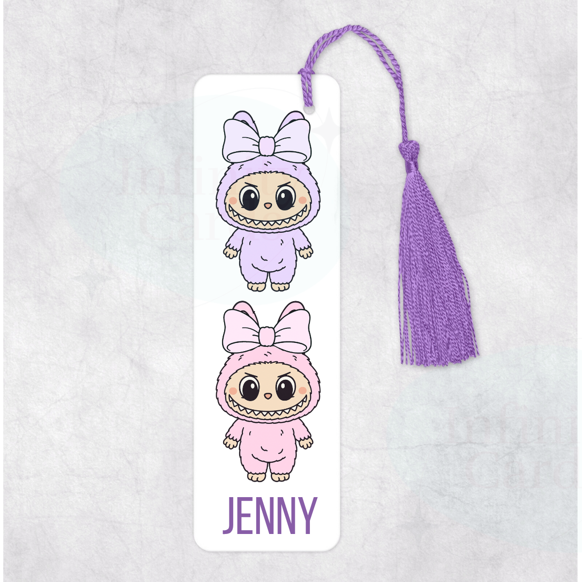 Personalised Labubu Bookmark