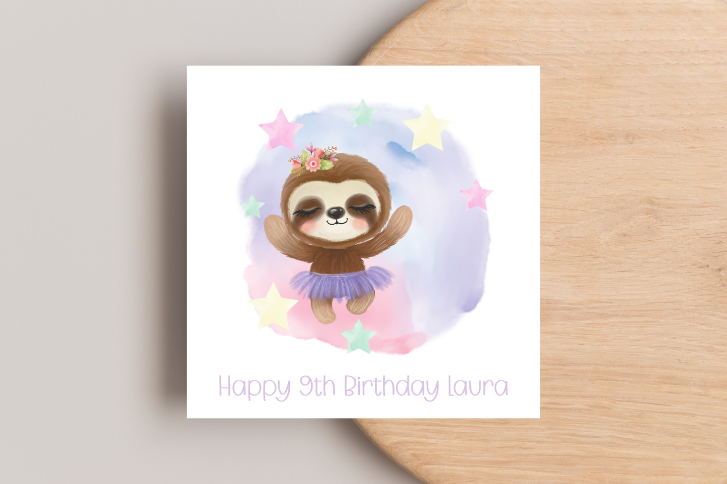 Personalised Party Animal Birthday Card