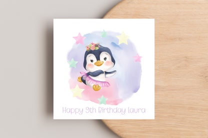 Personalised Party Animal Birthday Card