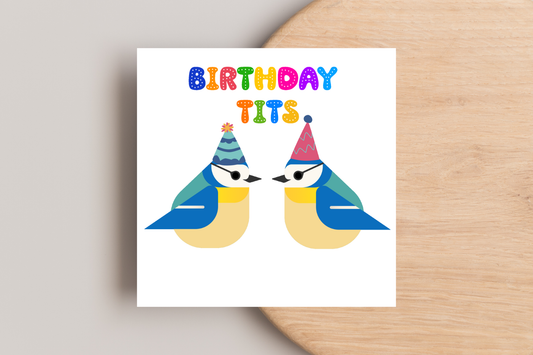 Birthday Tits Birthday Card