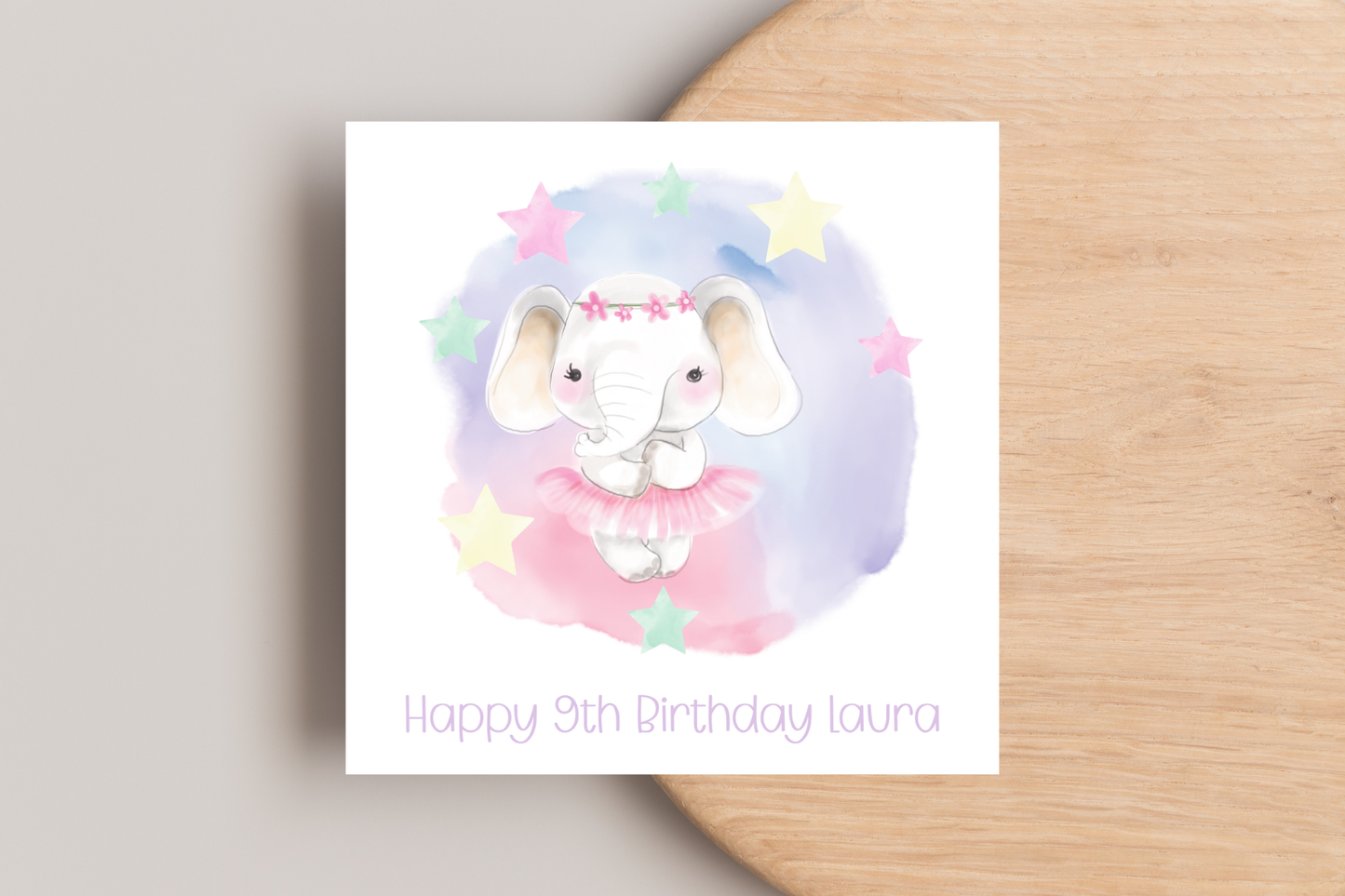 Personalised Party Animal Birthday Card