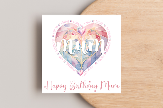 Special Mum Birthday Card