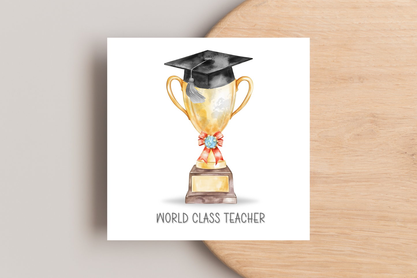 World Class Teacher Card