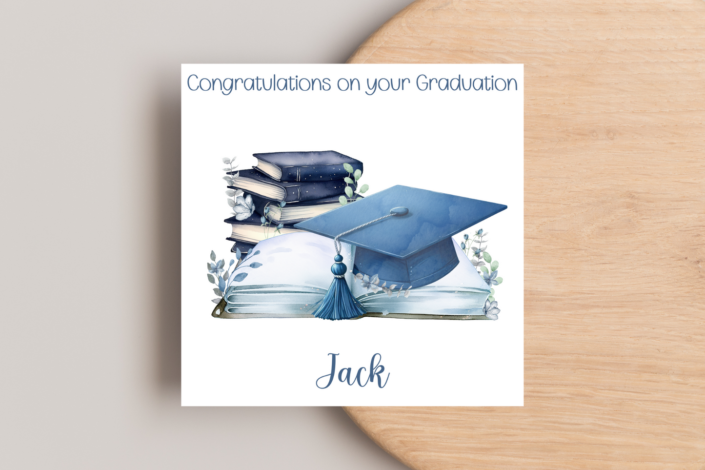 Personalised Proud of you Graduation Card