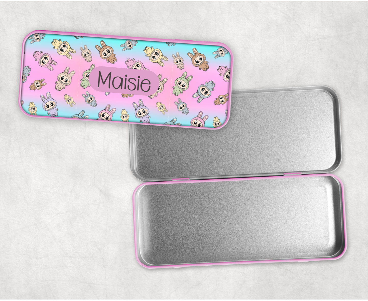 Personalised Labubu Pencil Tin