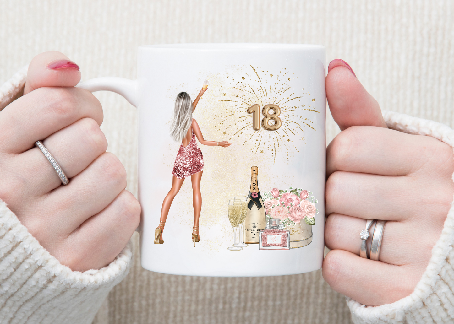 18th Birthday Mug for her