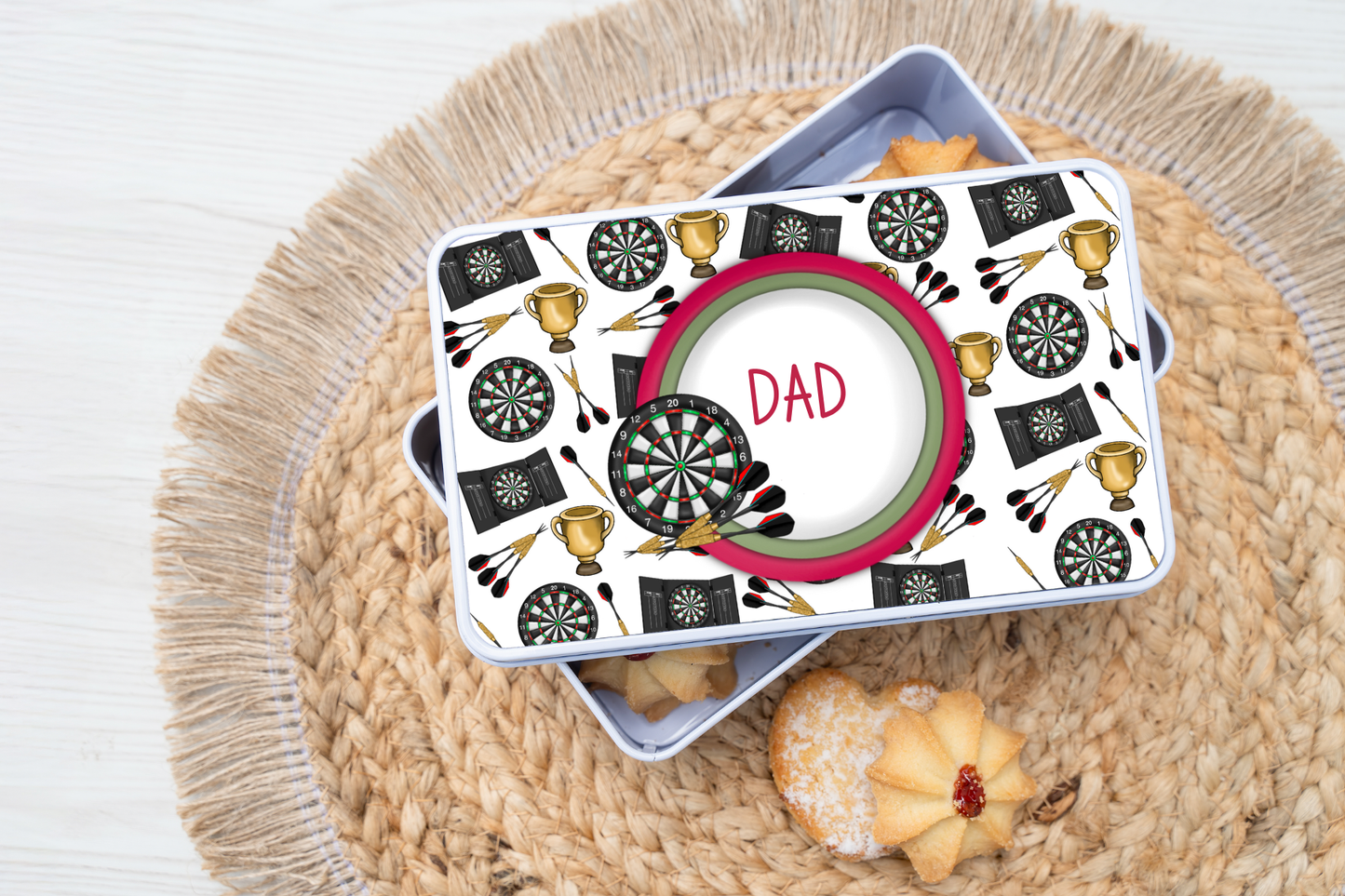 Personalised Darts Tin