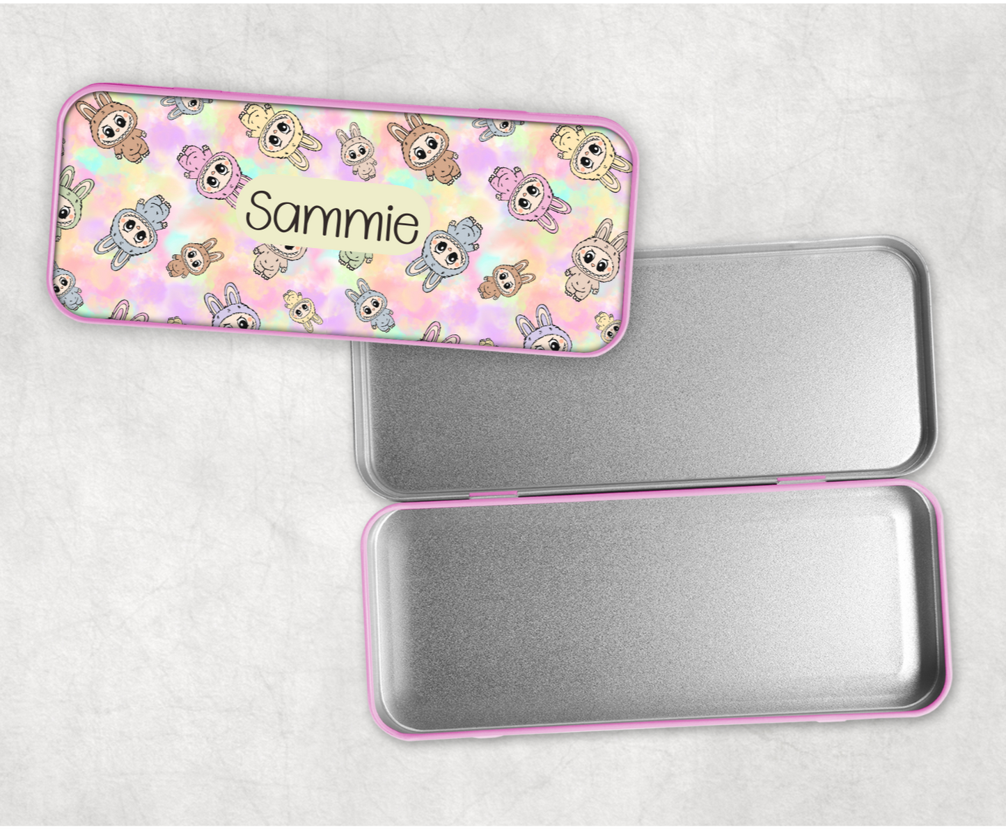 Personalised Labubu Pencil Tin
