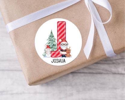 Personalised Santa Christmas Present Labels