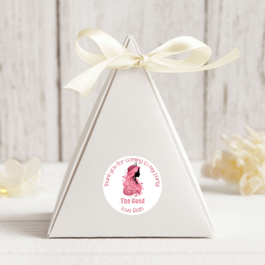24 X Wicked Thank You For Coming To My Party Stickers: Personalise Your Party Favours!