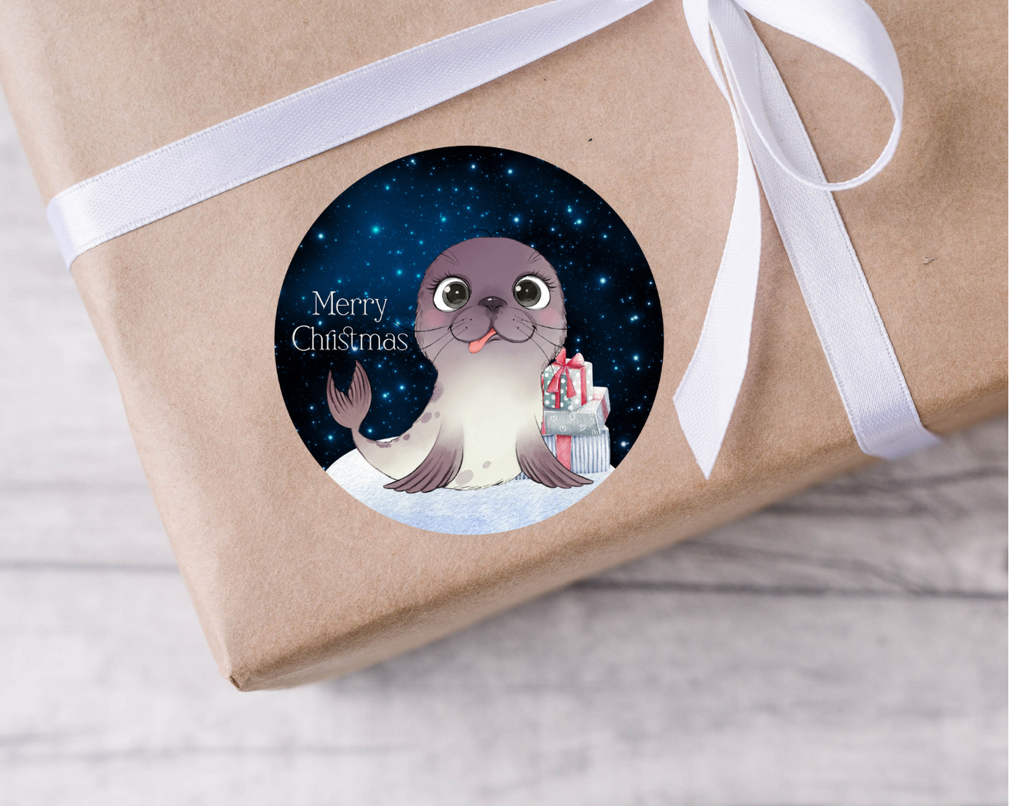 Merry Christmas Present Labels