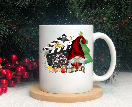 Personalised Christmas Movie Mug