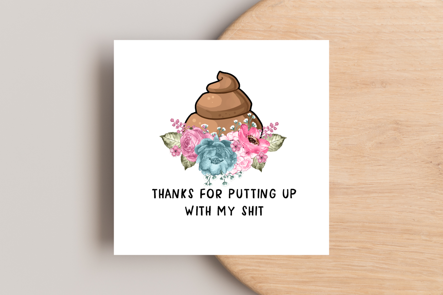 Thanks for putting up with my shit card