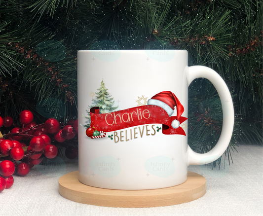 Personalised Believes Mug