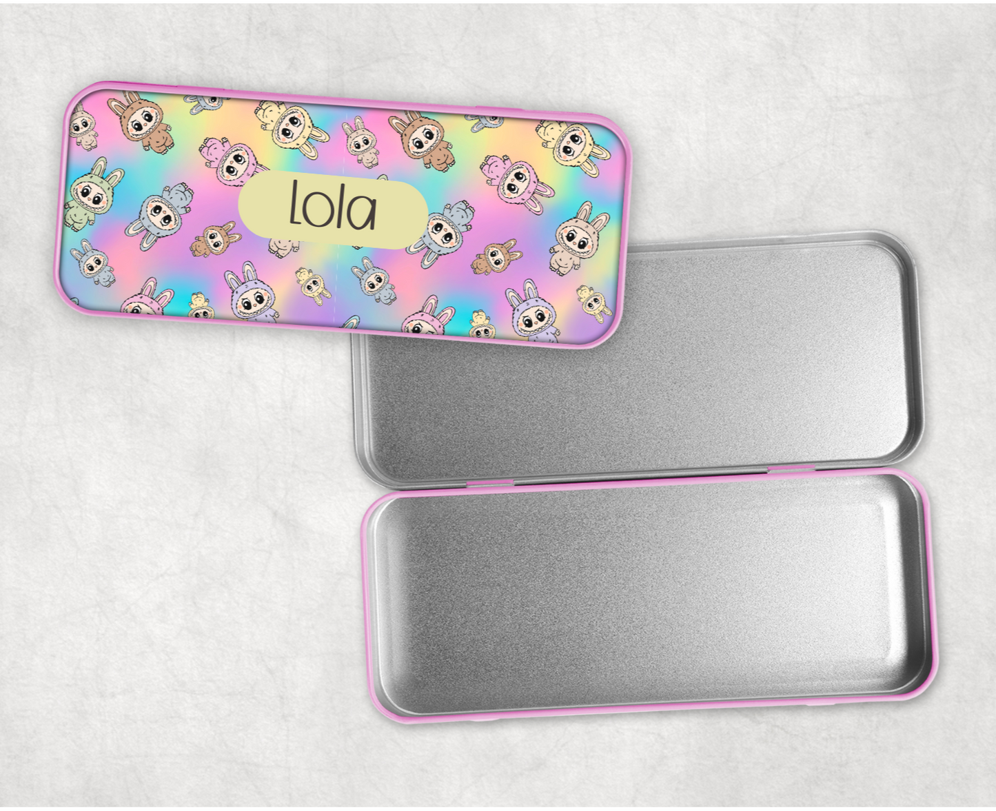Personalised Labubu Pencil Tin