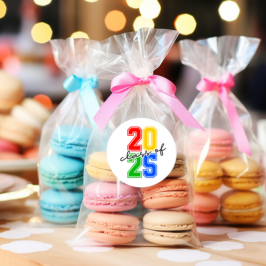 20 X 2025 Leavers Favour Stickers