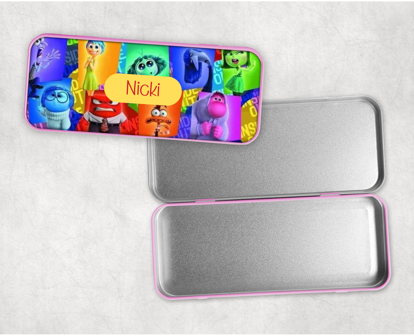 Personalised Inside Out Pencil Tin