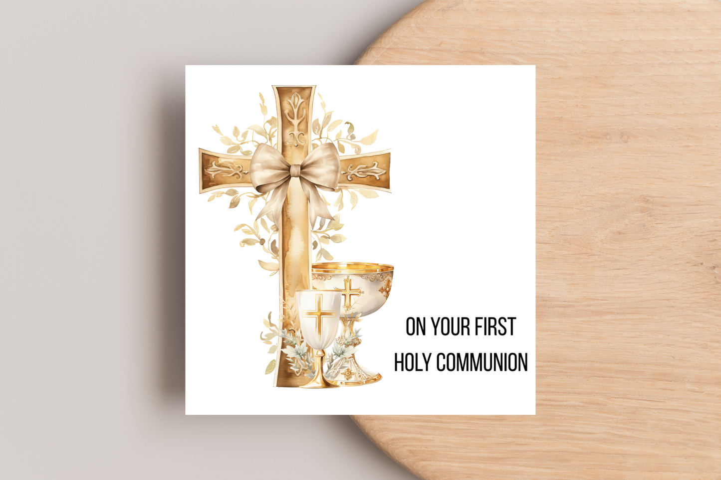 First Holy Communion Card