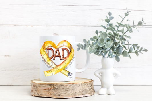 'Dad The Bond We Share is Impossible to Measure' Mug