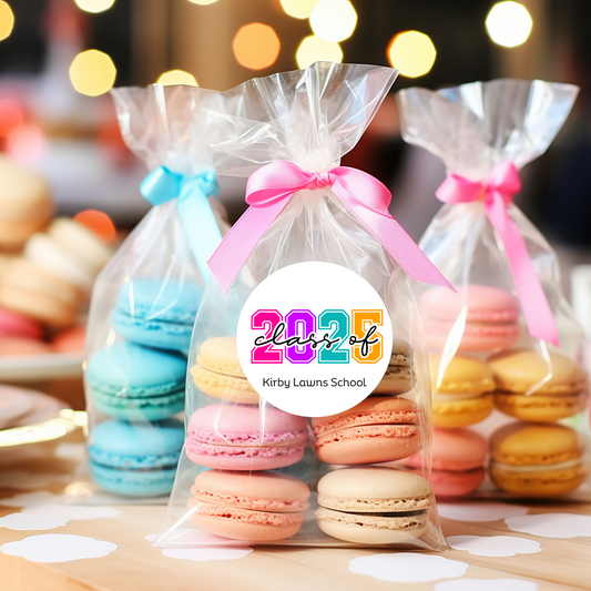 20 X Class Of 2025 Favour Stickers