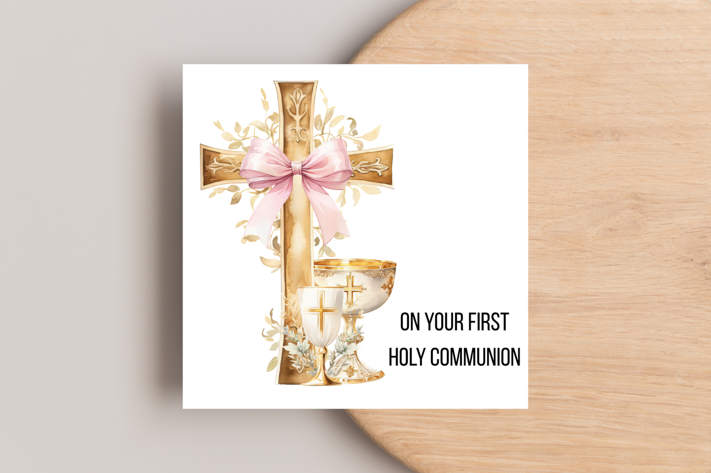First Holy Communion Card