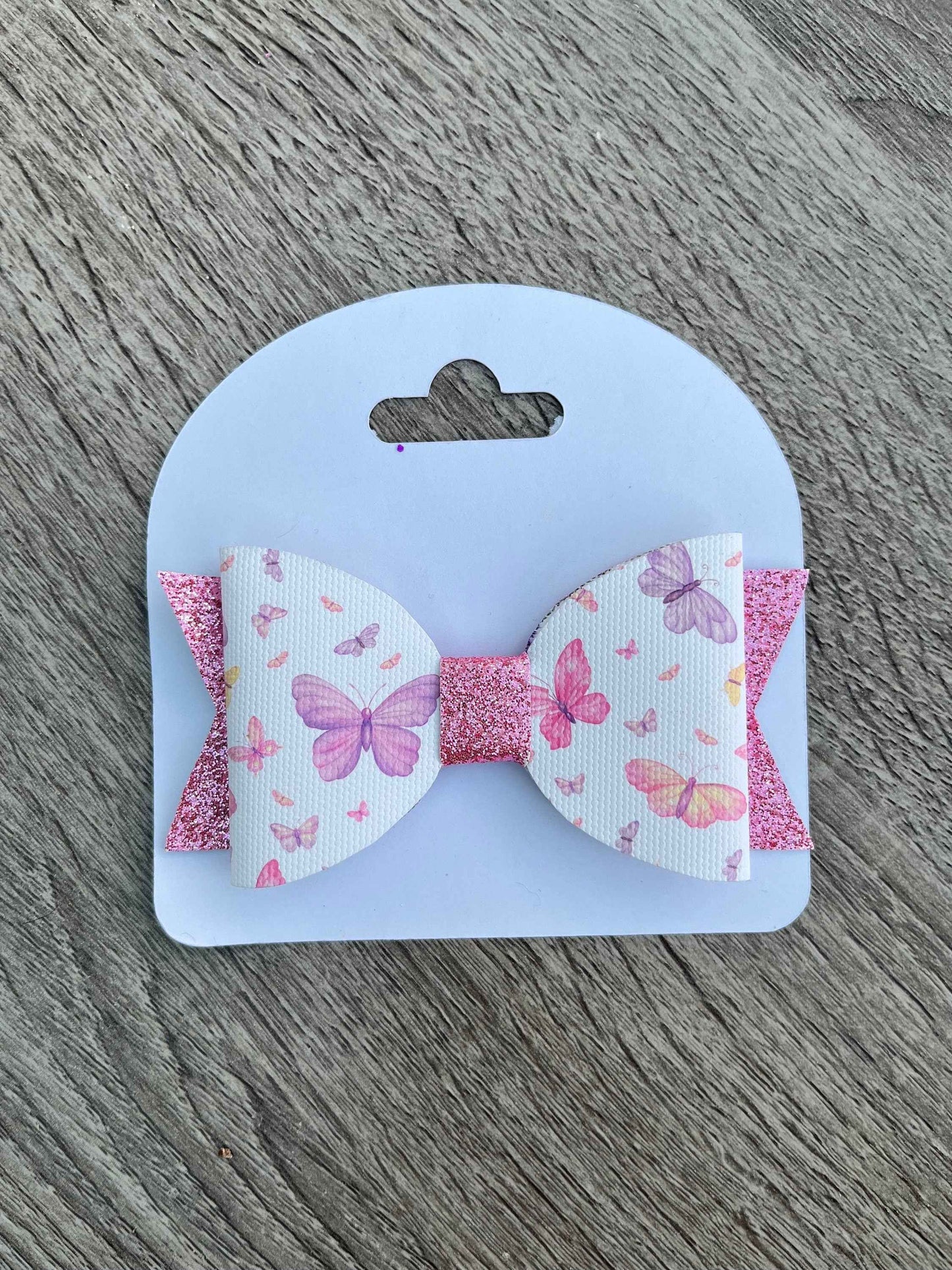 Butterfly Girl Hair Bow