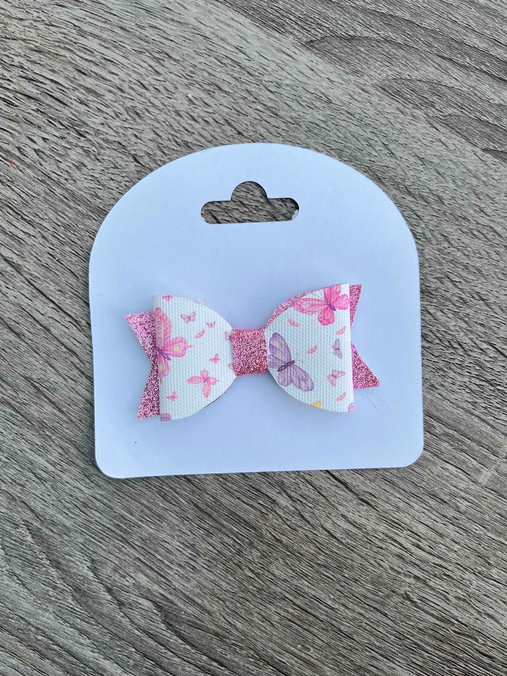 Butterfly Girl Hair Bow